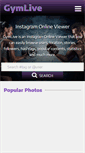 Mobile Screenshot of gymlive.net